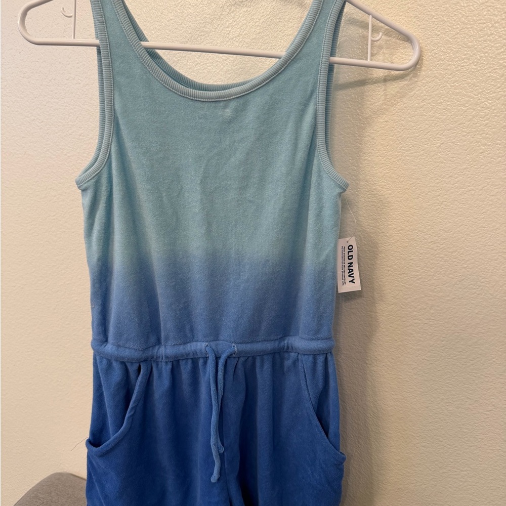 Old Navy Kids Blue Gradient Jumpsuit